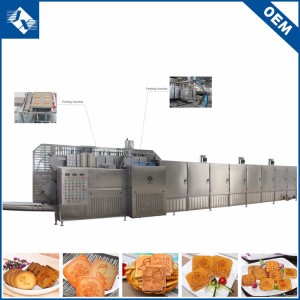 Multi-function Automatic stainless steel machine for baking pancakes